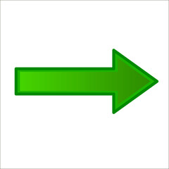 green arrow sign