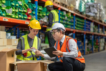 Warehouse staff count inventory for precise stock levels, timely orders, and efficient operation.