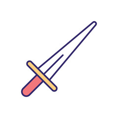 Dagger vector icon