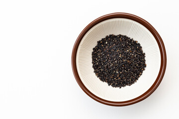 すり鉢と黒胡麻