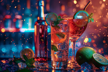 cocktail party background