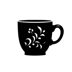 coffee, cup, drink, tea, cafe, hot, mug, vector, espresso, white, beverage, breakfast, illustration, icon, saucer, isolated, cappuccino, black, caffeine, steam, symbol, brown, restaurant, mocha, choco