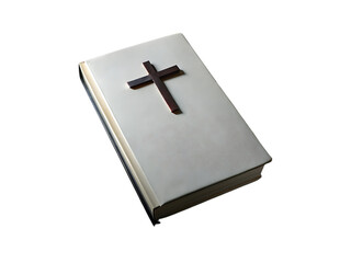 Obraz premium crosses that open above the bible