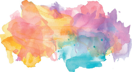 watercolor hand painted watercolor splash colorful joy festive