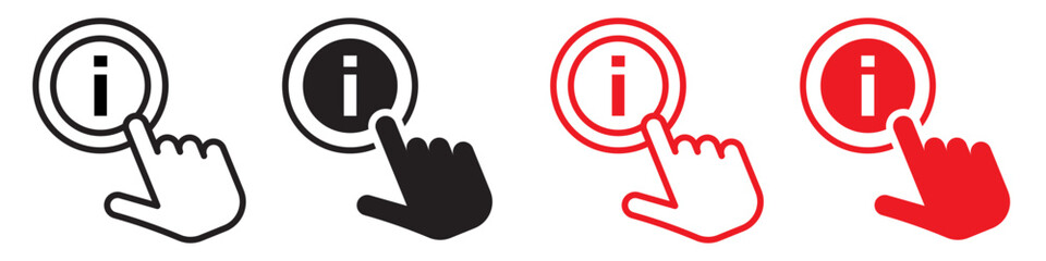 Customer Assistance Hand Icon for FAQs and Support