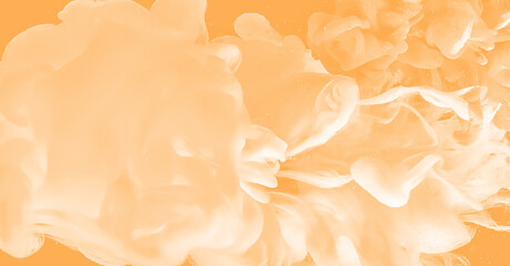 Light Romantic Orange Abstract Creative Background Design