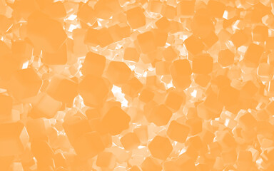 Light Romantic Orange Abstract Creative Background Design