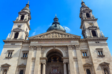 Fototapeta na wymiar St. Stephen's Basilica in Budapest, Hungary