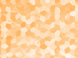 Fototapeta na wymiar Light Romantic Orange Abstract 3d geometric background design