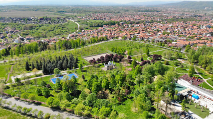 View of a Bagdala park, Krusevac - Serbia