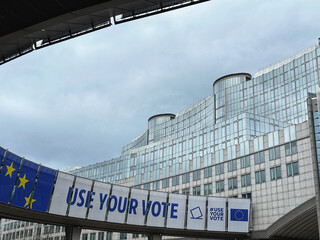 European Parliament in Brussels, Belgium