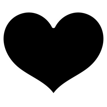 Love Heart Classic Shape Icon