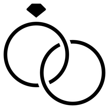 Marriage Rings Icon
