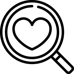 Search For Love Icon