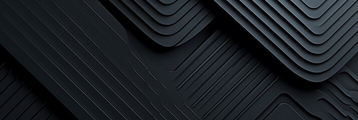 黒色の壁のパネルのテクスチャの背景画像,Black Wall Panel Texture Background Image,Generative AI - obrazy, fototapety, plakaty