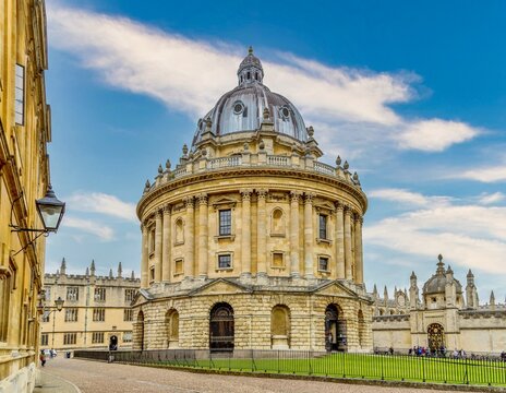 Radcliffe Camera, built in 1737-49, part of Oxford University's Bodleian Library, Oxford, Oxfordshire, England, United Kingdom