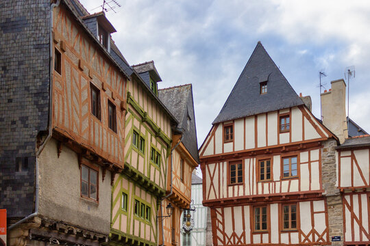 The old town, Vannes, Morbihan, Brittany, France