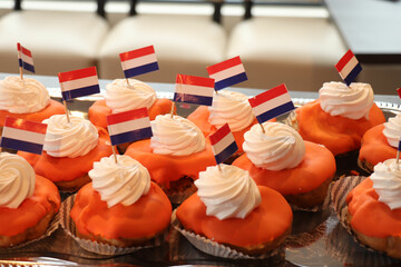Orange pastry for Dutch King´s Day - 780626179