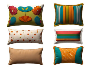 pillows isolated