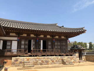 Fototapeta premium Korean traditional architectural scenery photos