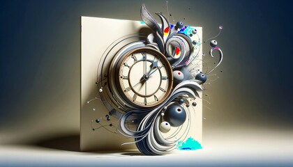 Time's Essence: A Symbolic Clock