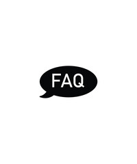 FAQ icon, vector best flat icon.