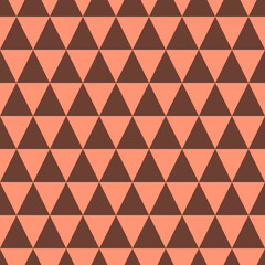 brown and orange triangle