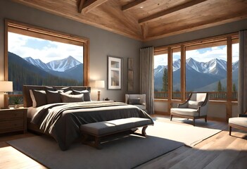 interior of a bedroom