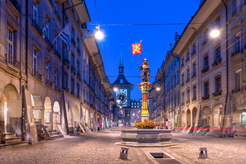 Bern, Switzerland at Blue Hour - 780644925