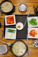 Dwaeji gukbap pork bone soup in Busan - 780645563