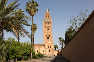 Fototapeta premium Morocco Marrakech city view on a sunny spring day