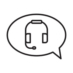 customer support talk icon