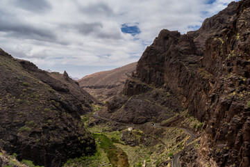 Fototapeta na wymiar La Aldea de San Nicolas landscape. top of Gran Canaria . Gran Canaria. Canary islands