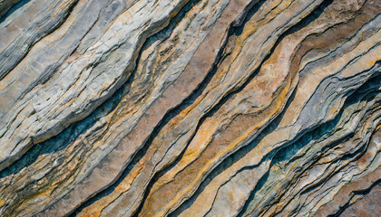 Granite Stone Texture with Striped Pattern.