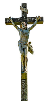 Jésus sur la croix, PNG sur fond transparent