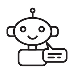 chatbot service icon