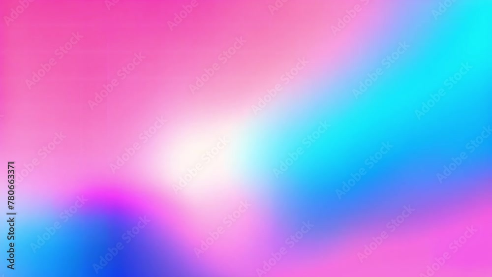 Poster abstract blurred background blue and pink neon gradient color