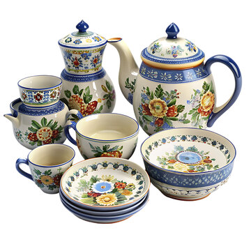 falower crockery set