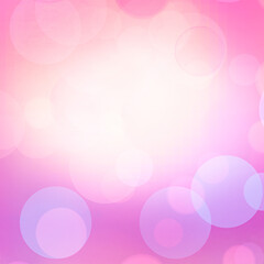 Pink bokeh background banner for Party, greetings, poster, ad, events, and various design worksR