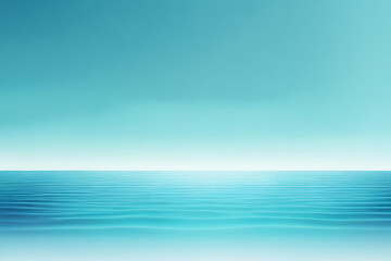 Obraz premium Abstract gradient smooth sea blue background image