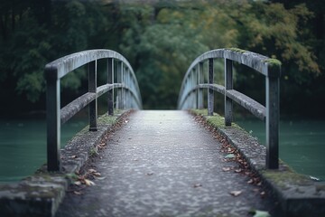Fototapeta na wymiar Metaphorical Bridge.