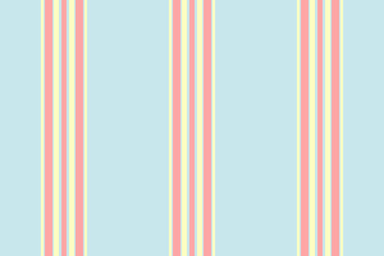 Lines seamless pattern of fabric vertical stripe with a background textile texture vector.