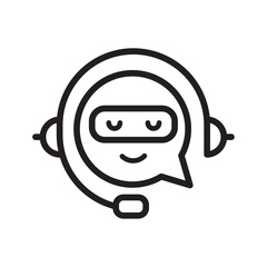 chatbot conversation support icon - 780676948