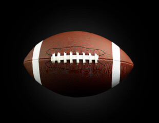 brown leather football gradient background