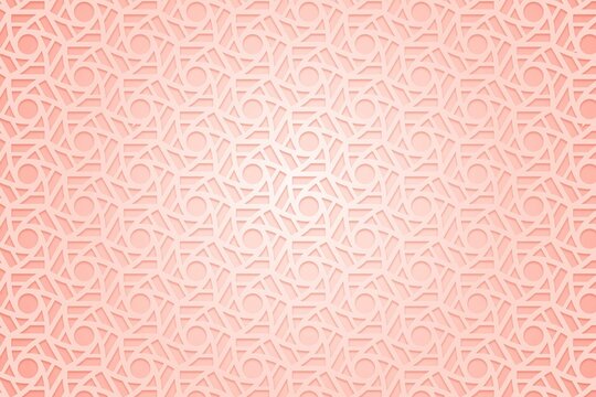 Realistic Paper Style Abstract Ornamental Background 2