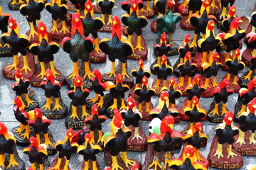 Cock,rooster sculpture