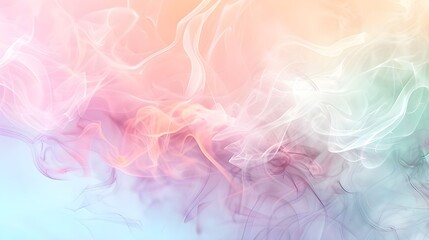 Fototapeta na wymiar Colorful Vapor Smoke Background, realistic smoke with various colors