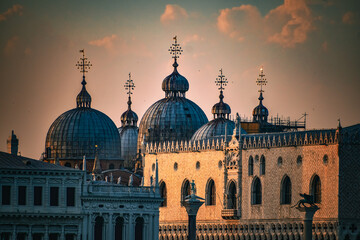 Basilica of San Marco Venice, Italy - obrazy, fototapety, plakaty