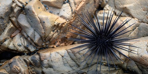 urchin on the stone
