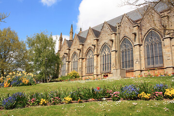 Obraz premium France, Fougeres. Medieval Church of St. Leonard.